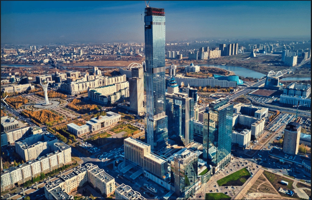 Abu Dhabi Plaza, Package 4-main Works