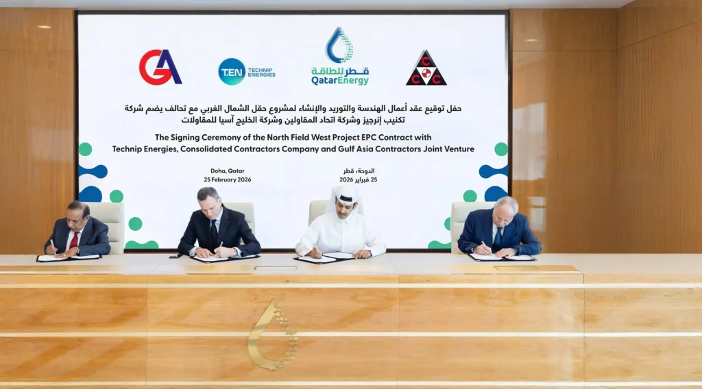 CCC Awarded Major Contract for Qatar’s North Field West (NFW) LNG Expansion Project